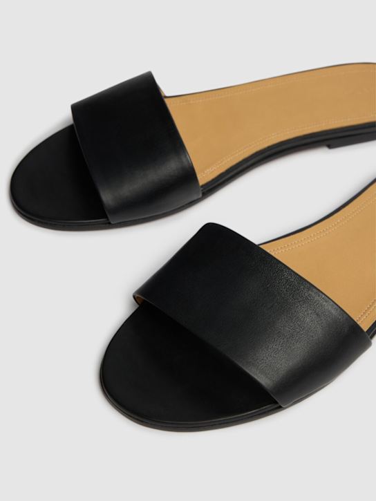 The Row: Ledersandalen „Signum“