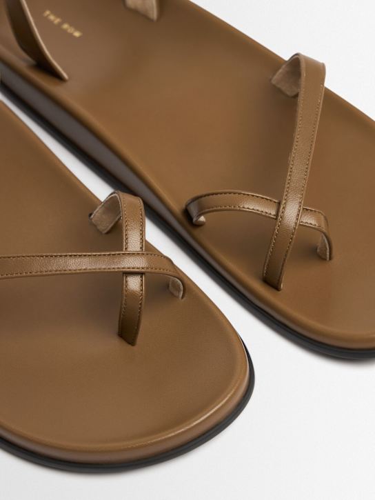 The Row: Hugh ankle strap flat sandals