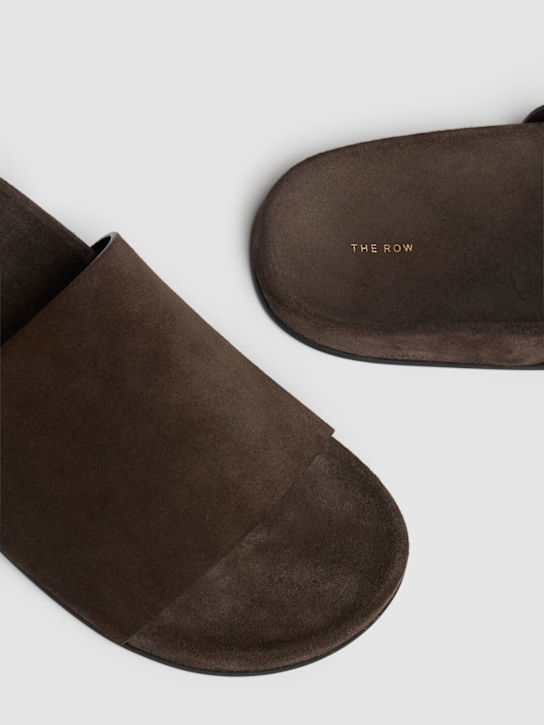 The Row: Ledersandalen „Hugh“
