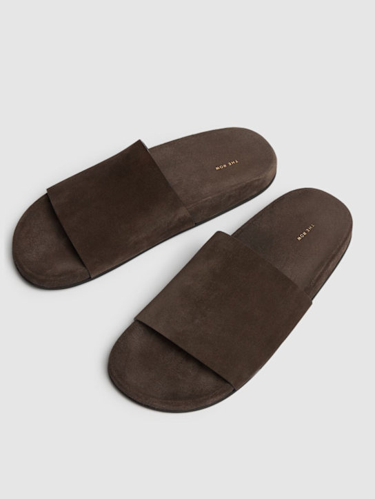 The Row: Ledersandalen „Hugh“