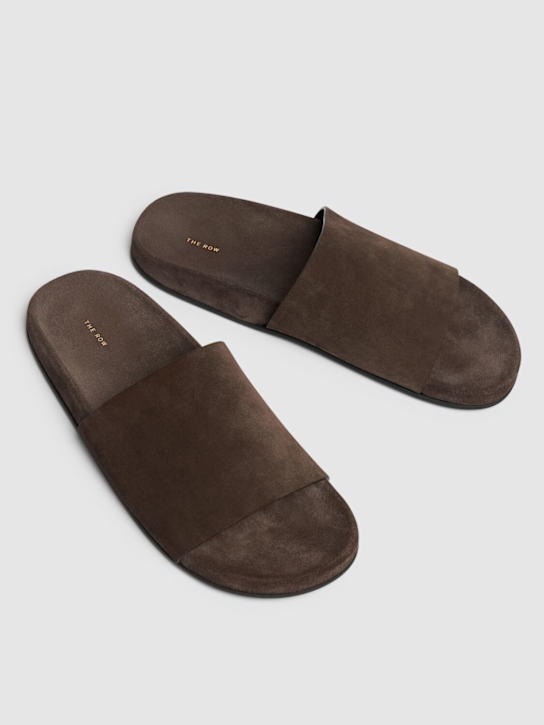 The Row: Ledersandalen „Hugh“