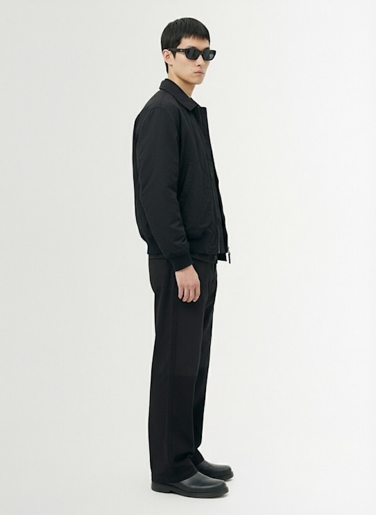 MASSIMO OSTI STUDIO: Nylon jacquard pants