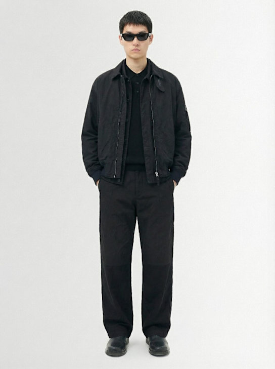 MASSIMO OSTI STUDIO - Nylon jacquard pants