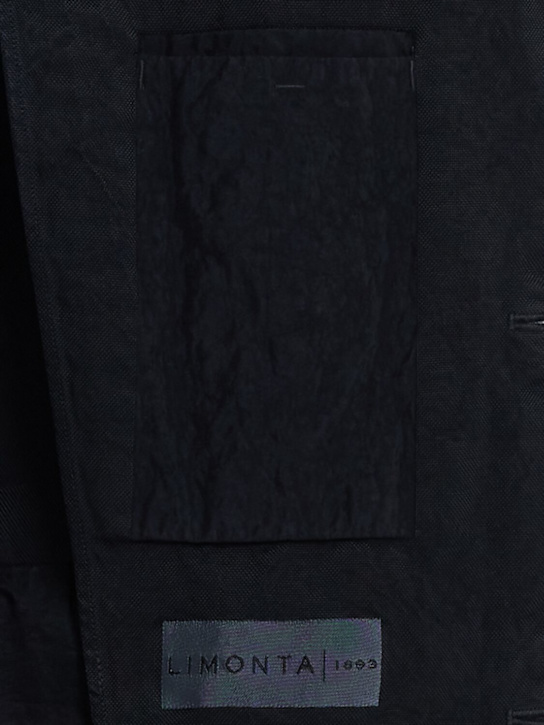 MASSIMO OSTI STUDIO: Medium nylon jacquard jacket