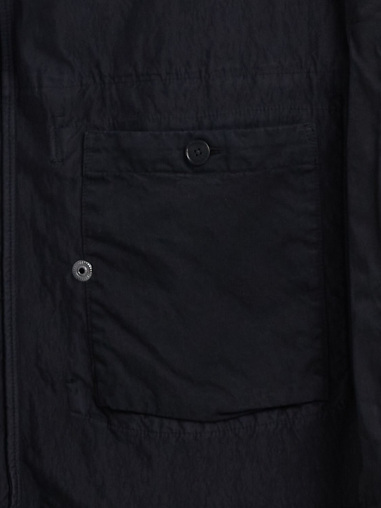 MASSIMO OSTI STUDIO: Cotton & poly overshirt