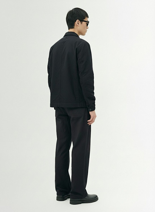 MASSIMO OSTI STUDIO: Cotton & poly overshirt