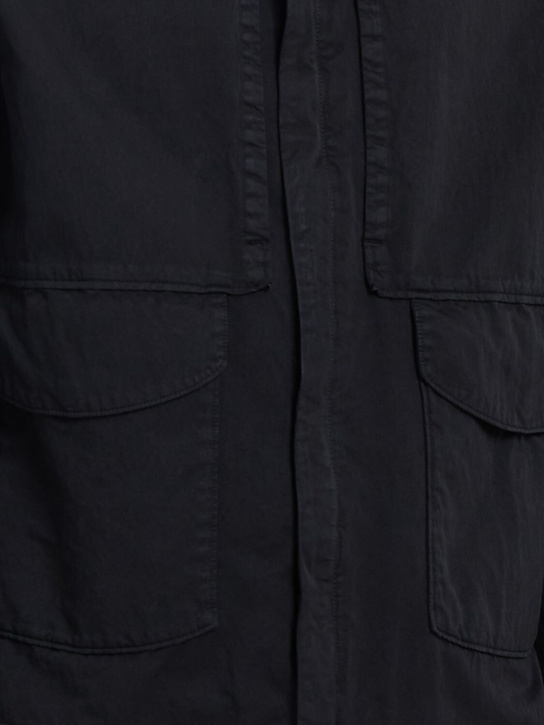 MASSIMO OSTI STUDIO: Cotton & poly overshirt