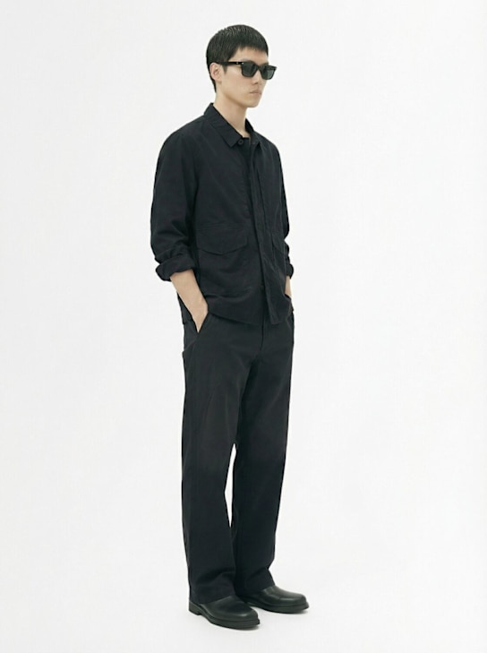 MASSIMO OSTI STUDIO: Cotton & poly overshirt