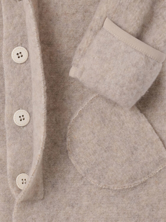 1 + IN THE FAMILY: Romper in wool blend