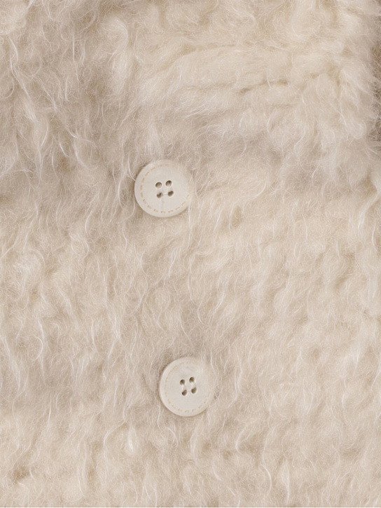 1 + IN THE FAMILY: Teddy romper with hood