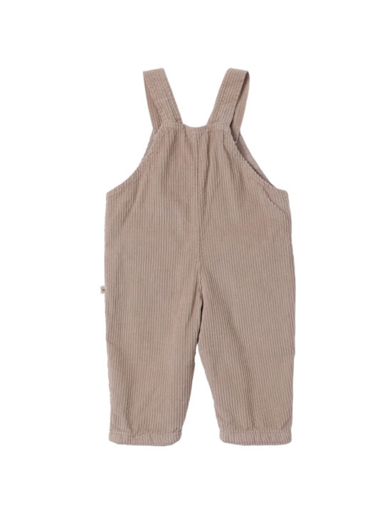 1 + IN THE FAMILY: Striped Cotton Dungarees
