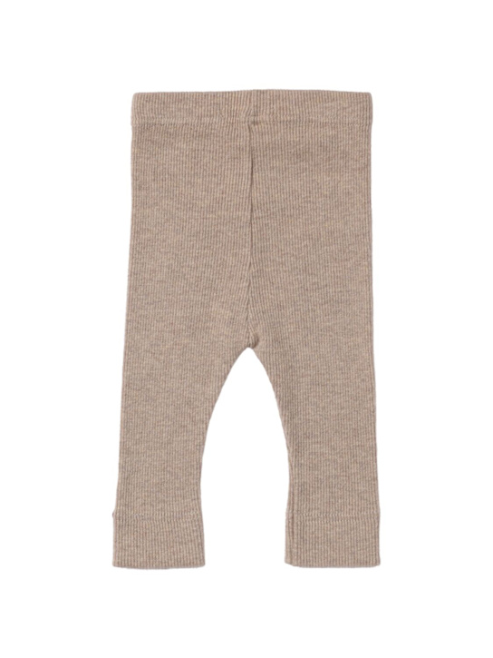 1 + IN THE FAMILY: Leggings in jersey di misto cotone