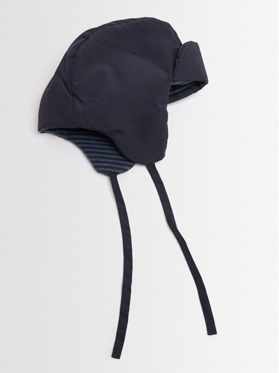 1 + IN THE FAMILY: Quilted poly hat with drawstrings