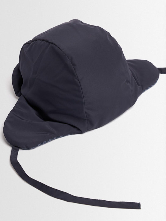 1 + IN THE FAMILY: Quilted poly hat with drawstrings