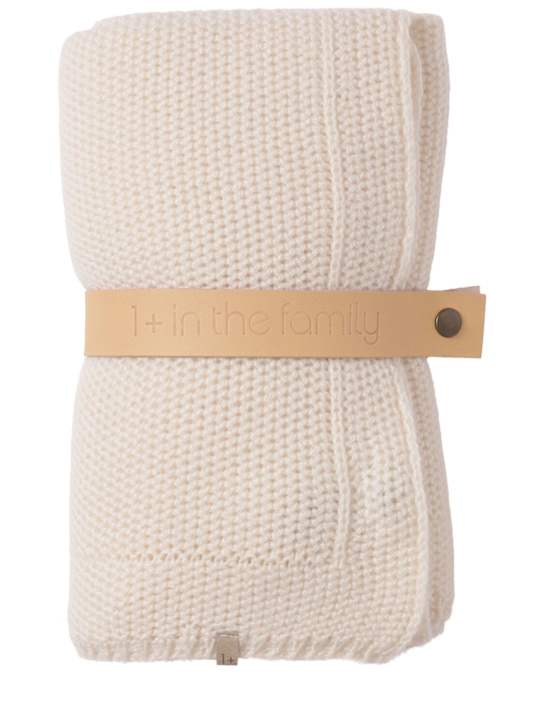 1 + IN THE FAMILY - Coperta in maglia di misto lana