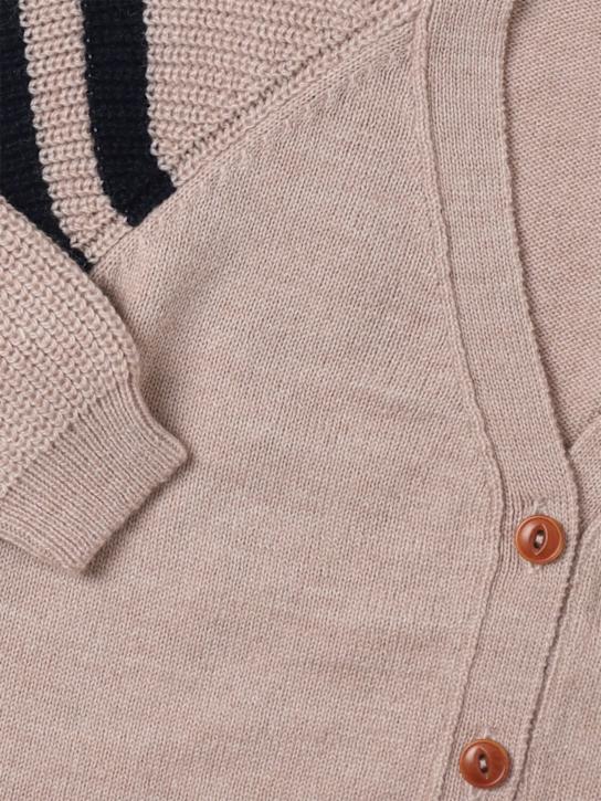 1 + IN THE FAMILY - Cardigan in maglia di misto lana