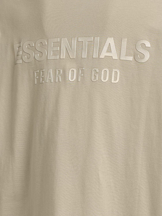 Fear of God ESSENTIALS: T-shirt classic fit a maniche lunghe
