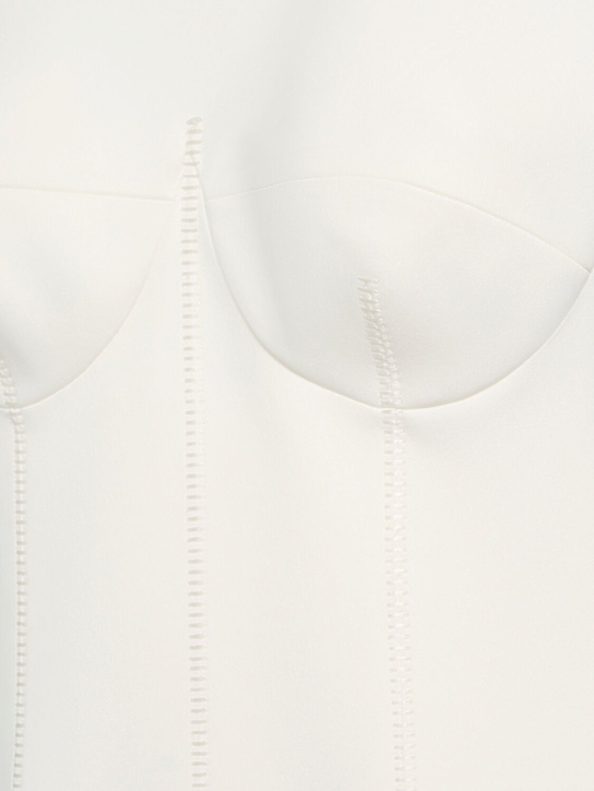 Khaite: Vestito midi Shoshanna in viscosa