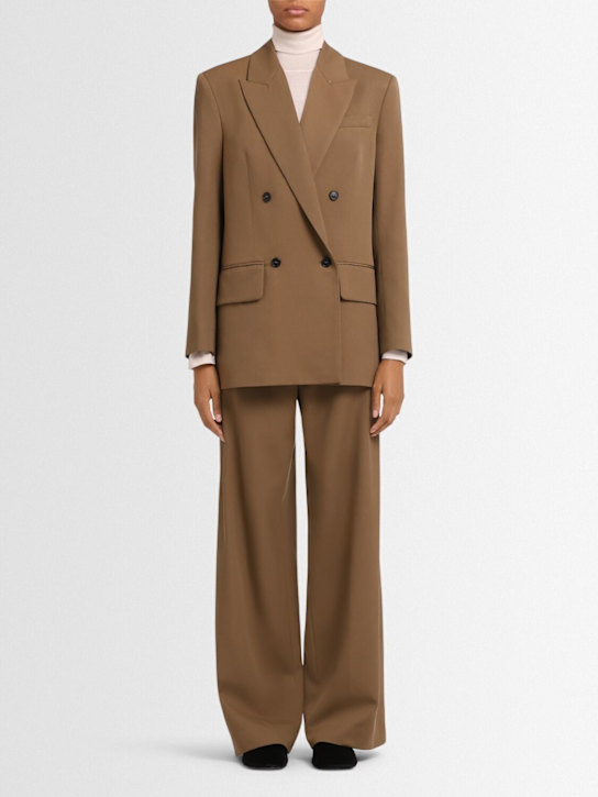 Annagreta - Blazer doppiopetto Nora in twill di lana