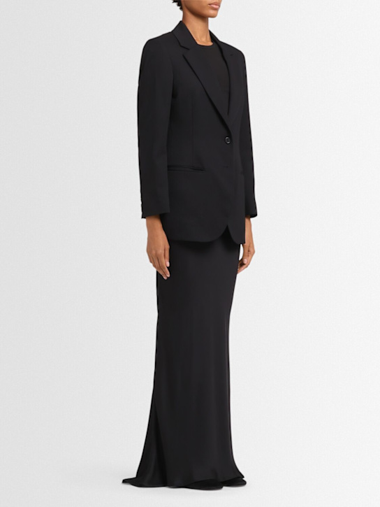 Annagreta: Blazer de sarga de lana