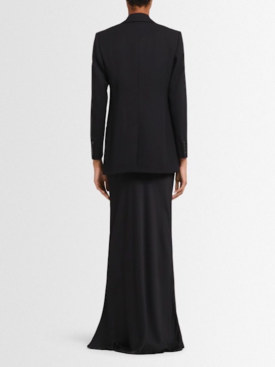 Annagreta: Blazer de sarga de lana