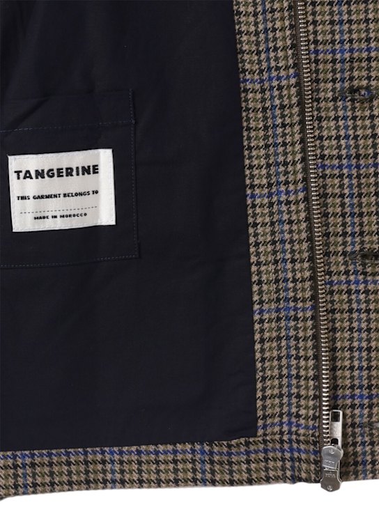 TANGERINE: Cappotto in gabardina