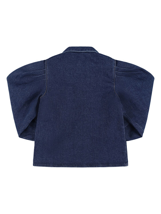 TANGERINE: Camicia in denim di misto cotone