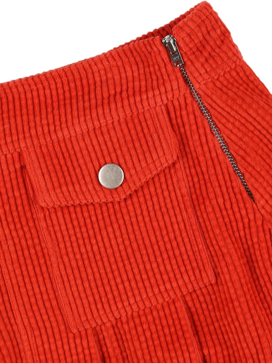 TANGERINE: Gonna in cotone