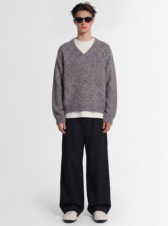 Acne Studios - Pantaloni larghi in cotone