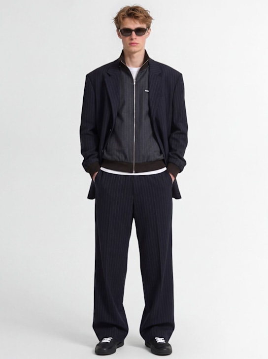 Acne Studios: Giacca Jotam in viscosa gessata