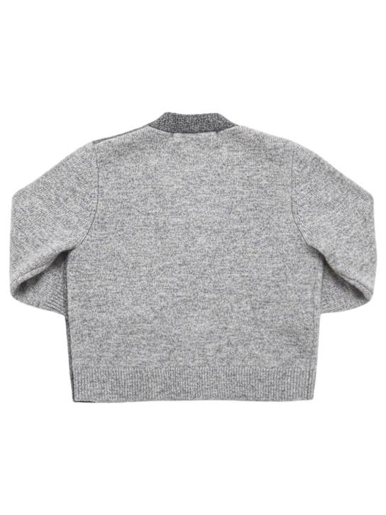 Marni Junior - Cardigan in maglia di misto lana