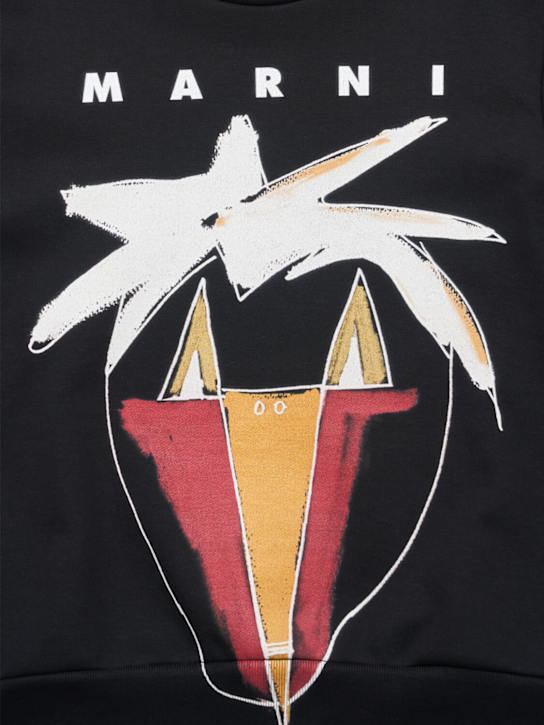 Marni Junior - Sweat-shirt en coton imprimé