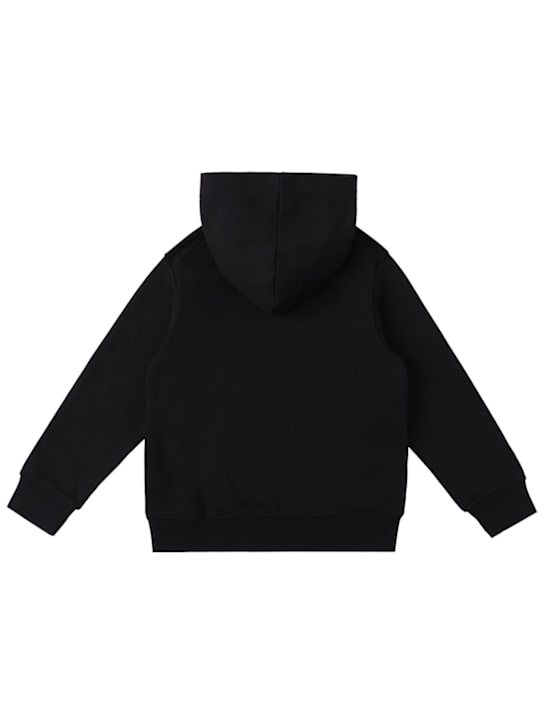 Marni Junior: Felpa in cotone con stampa e cappuccio