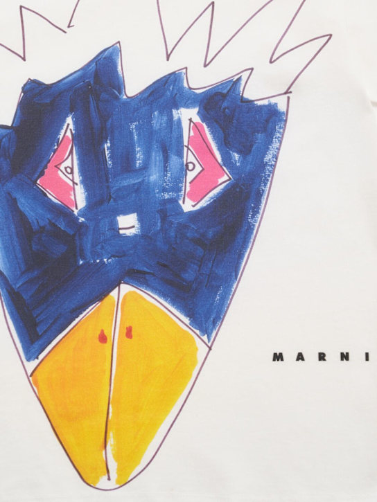 Marni Junior - T-shirt en jersey de coton imprimé