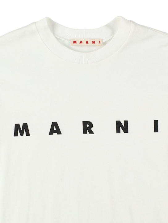 Marni Junior - T-shirt en jersey de coton imprimé