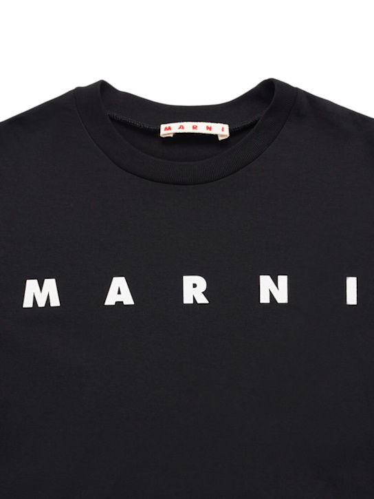 Marni Junior - T-shirt en jersey de coton imprimé