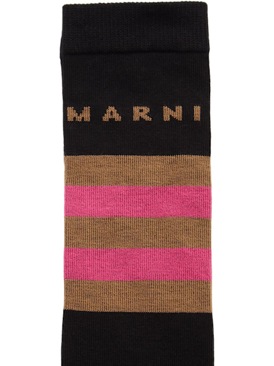 Marni Junior: Calzini in maglia di cotone