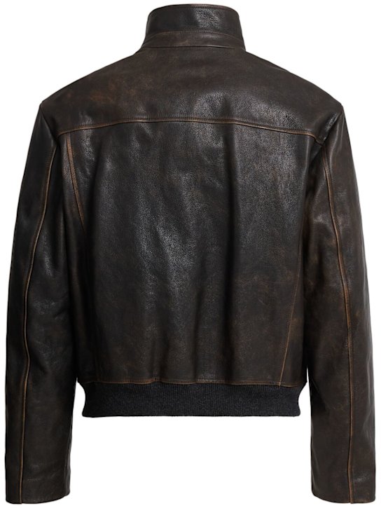 The Row: Akia leather jacket