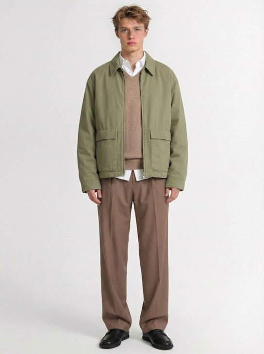The Row - Giacca Justo in cotone e cashmere