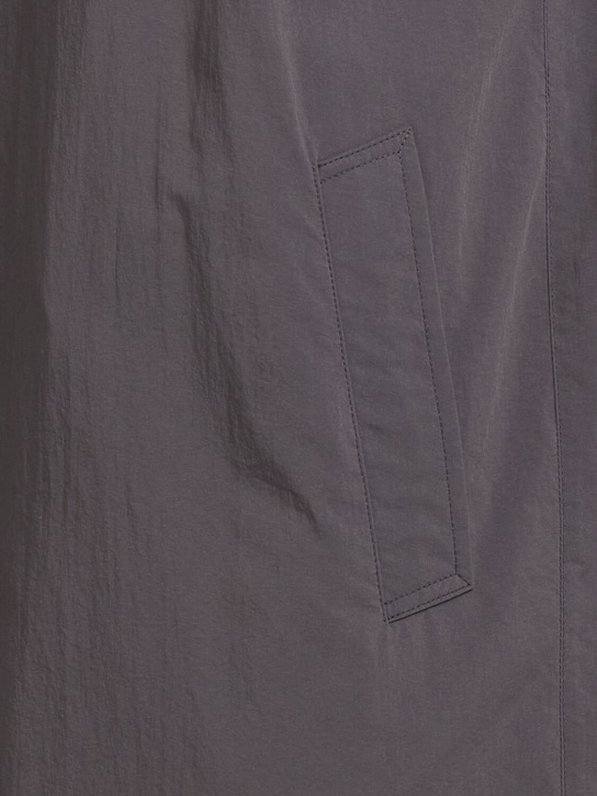 The Row: Hesper nylon long coat