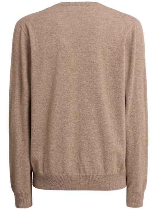 The Row: Maglia Rod in cashmere con scollo a V
