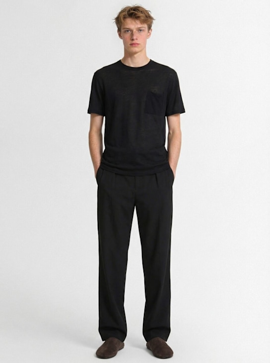 The Row: T-shirt Niels in lana e cashmere