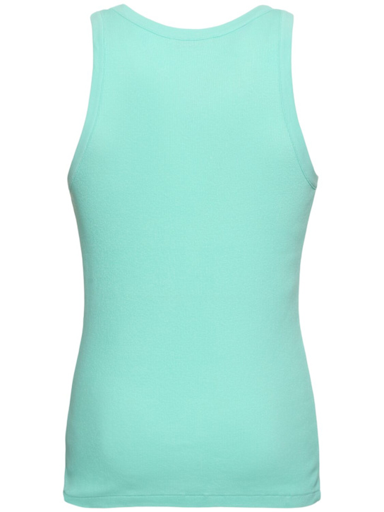Auralee: Tank top de algodón orgánico