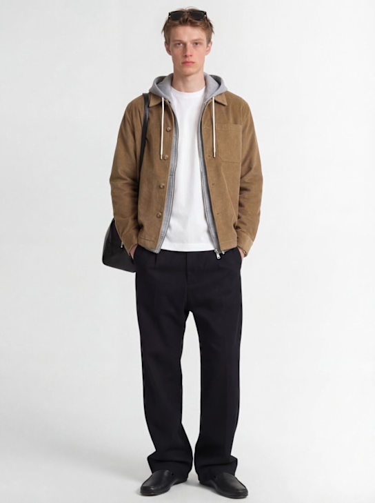 THE CORE - Cotton corduroy shirt