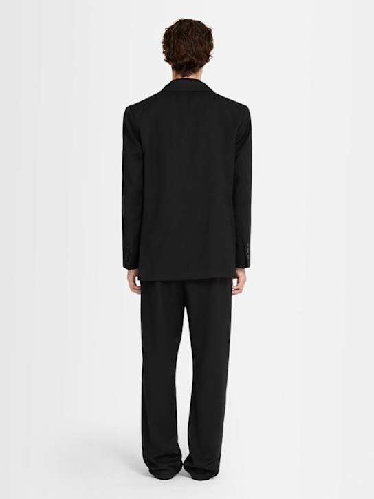 THE CORE: Single breasted wool twill blazer