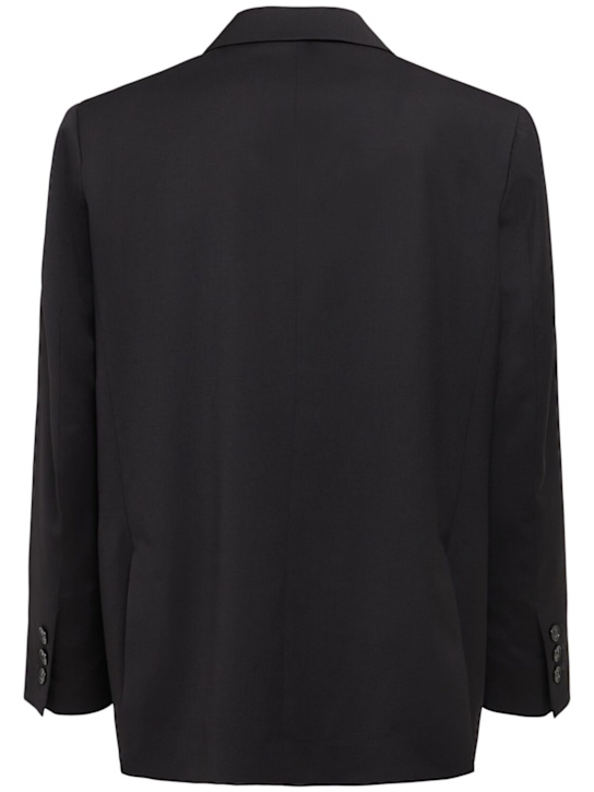 THE CORE: Single breasted wool twill blazer