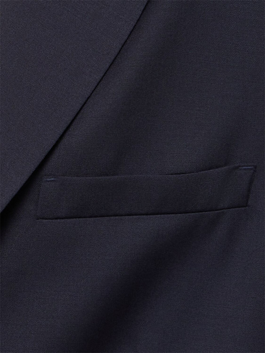 THE CORE: Single breasted wool twill blazer