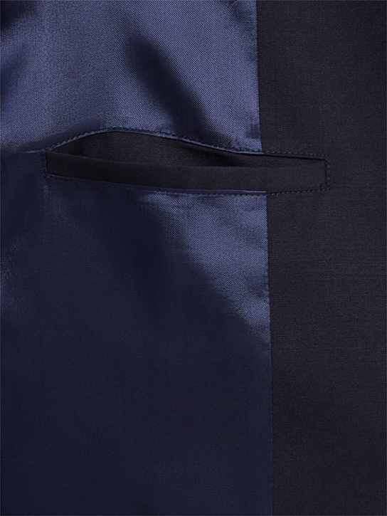THE CORE: Single breasted wool twill blazer