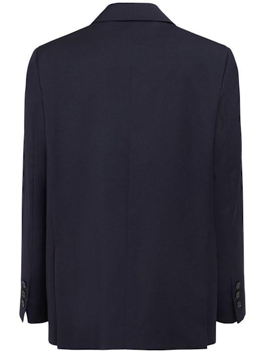 THE CORE: Single breasted wool twill blazer