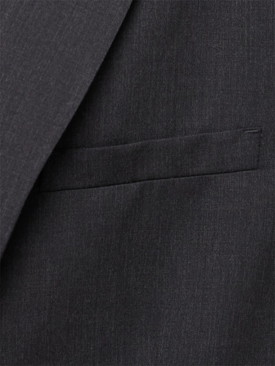 THE CORE: Single breasted wool twill blazer